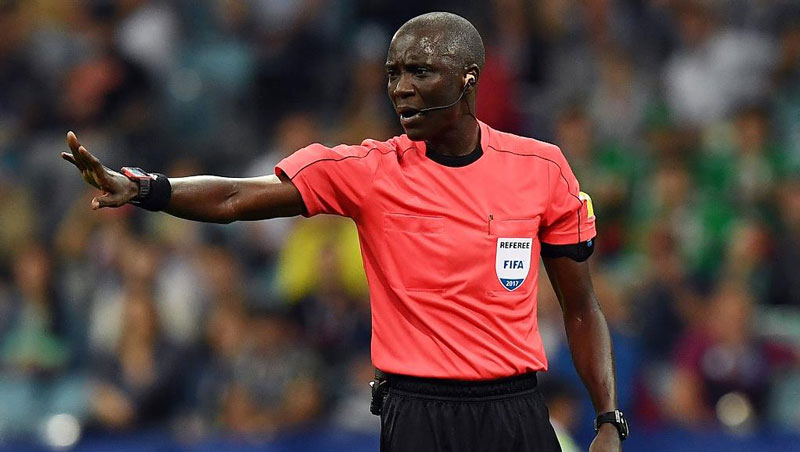 Gambian referee, Bakary Papa Gassama | Do You Know Why Soccer Referees Officiate with Two Watches?