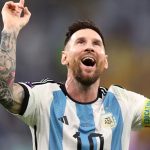 Lionel-Messi-celebrating-a-goal-he-scored | Grateful Messi Makes More History