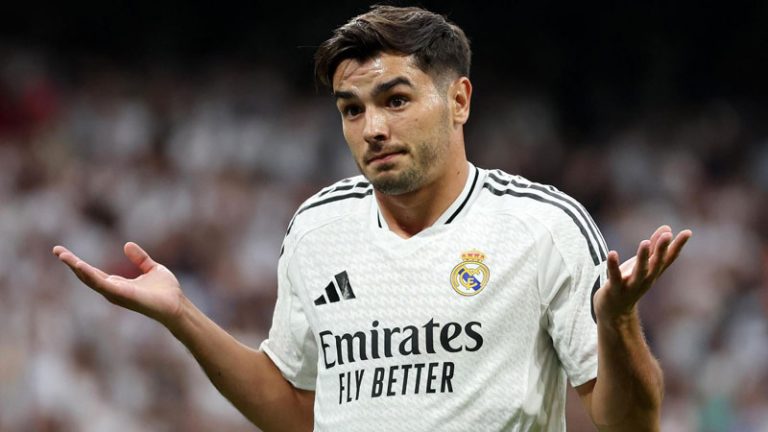 Brahim Díaz in Real Madrid Colours